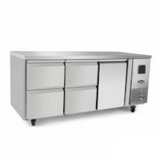 Masa frigorifică profesională 3 uși + 3 sertare ATS